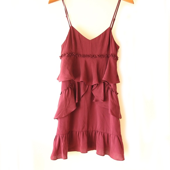 LPA Dresses & Skirts - LPA Ruffle Trim Dress Small